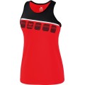 Erima Sport-Tank 5C rot/schwarz Damen