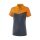 Erima Sport-Polo Squad (100% Polyester) orange/grau Damen