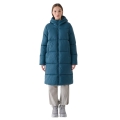 4F Wintermantel F475 Down Jacket (Daunenmantel, warm, wasserabweisend) tealblau Damen