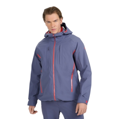 4F Trekking-Regenjacke M1009 (wasserdicht, atmungsaktiv) marineblau Herren