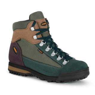 AKU Wander-Trekkingschuhe Ultra Light Original GTX (Made in Italy) grau/grün Damen