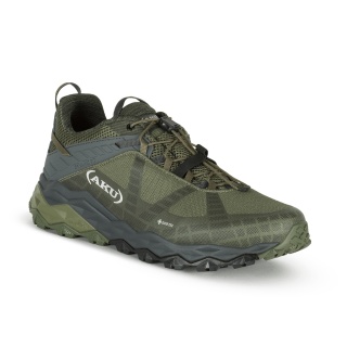 AKU Wanderschuhe Flyrock GTX (wasserdicht) grün/grau Herren