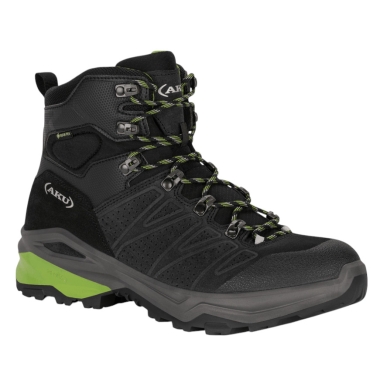 AKU Trekking-Wanderschuhe Adapta SD GTX (Wildleder, wasserdicht) anthrazitgrau/grün Herren