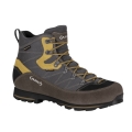 AKU Wanderschuhe Trekker Lite III Wide GTX (wasserdicht, weit) dunkelbraun/mustard Herren