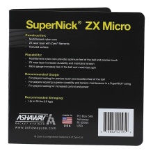 Ashaway Squashsaite Super Nick ZX Micro orange/blau 9m Set