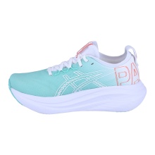Asics Laufschuhe Gel Nimbus 27 (Dämpfung) mintgrün/weiss Damen