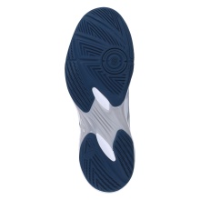 Asics Hallen-Indoorschuhe Gel Rocket 12 (multifunktional/Stabiltät) weiss/dunkelblau Herren