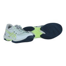 Asics Hallen-Indoorschuhe Gel Rocket 12 (multifunktional/Stabiltät) türkis/grün Herren
