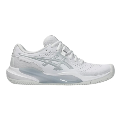 Asics Tennisschuhe Gel Challenger 15 Clay/Sandplatz (Dämpfung) weiss/silber Damen