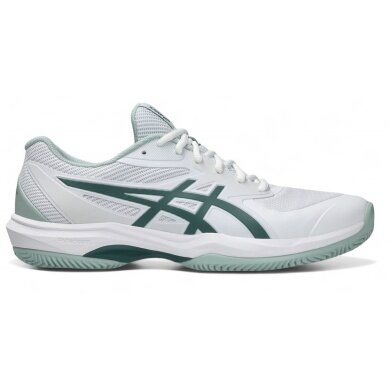 Asics Tennisschuhe Game FF Clay/Sandplatz weiss/hellgrün Herren