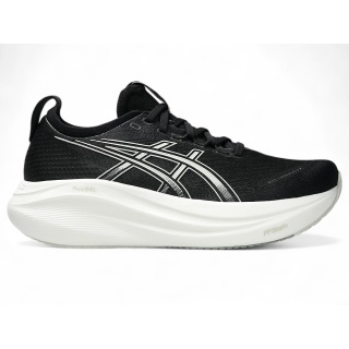 Asics Laufschuhe Gel Nimbus 27 (Dämpfung) 2025 schwarz/weiss Damen