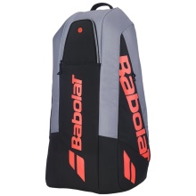 Babolat Tennis-Racketbag Pure Strike (Schlägertasche, 2 Hauptfächer, Schuhfach) 2025 carbongrau 6er