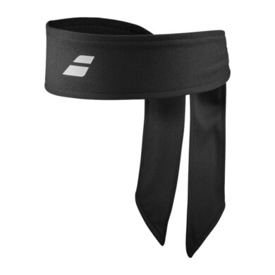 Babolat Stirnband Tie Headband schwarz - 1 Stück