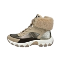 Bagatt Winterstiefel D31-95236 (Schnürstiefel mit Innenfutter) beige/braun Damen