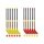 Bandito Funhockey (Floorball) Schläger-Set (6x 2er Schläger Set, 12x Bälle)