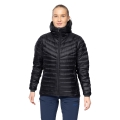 Bergans Winter-Daunenjacke Rabot Light Down mit Kapuze (leicht, warm) schwarz Damen