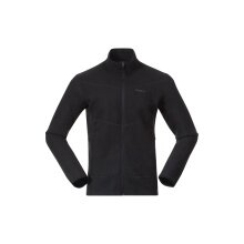 Bergans Fleecejacke Rabot Merino Midlayer (Merinomix) schwarz Herren