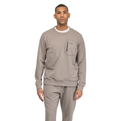 Bergans Pullover Midtli Midlayer Sweatshirt taupe/braun Herren
