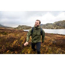 Bergans Regenjacke Essentials 2.5L Shell (Regenjacke, wasserdicht, winddicht) dunkelgrün Herren