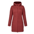 Berghaus Winterjacke Nula Micro Long (warm, wasserabweisend, PFC-frei) rot Damen