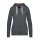 Bidi Badu Freizeitjacke Moana Basic mit Kapuze dunkelgrau Damen