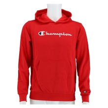 Champion Kapuzenpullover (Baumwoll-Hoodie) Big Logo rot Kinder