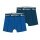 Champion Boxershort (Baumwolle) Unterwäsche blau/navyblau Herren - 2er Pack