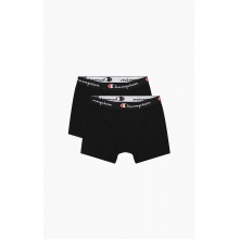 Champion Boxershort (Baumwolle) Unterwäsche schwarz Herren - 2er Pack