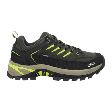 CMP Wanderschuhe Rigel 2.0 Low Trekking WP (wasserdicht) dunkelgrün/schwarz Herren