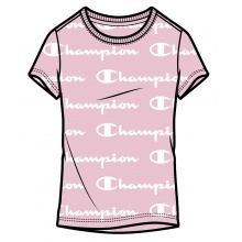 Champion Freizeit-Tshirt (Baumwolle) Graphic Print pink Mädchen/Girls