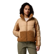 Columbia Winterjacke Leadbetter Point II Sherpa Hybrid (Thermarator™ Isolierung, weiche Sherpa-Einsätze) hellbraun Damen