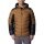 Columbia Winterjacke Labyrinth Loop mit Kapuze (Omni-Heat Infinity, synthetische Daunen) hellbraun/schwarz Herren