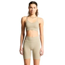 Craft Sport-BH Collective Rib Strap Sports Bra (Rippenstruktur, elastisches Material) beige Damen
