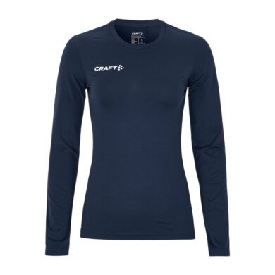 Craft Funktionsunterwäsche Langarmshirt Ability LS (Feuchtigkeitstransport, sehr elastisches Material) navyblau Damen