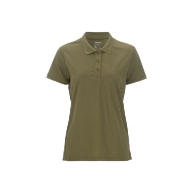 Craft Sport-Polo Core Unify (funktionelles Recyclingpolyester) khaki/grün Damen