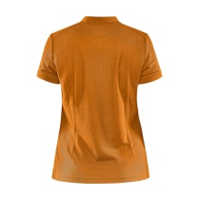 Craft Sport-Polo Core Unify (funktionelles Recyclingpolyester) orange Damen
