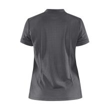 Craft Sport-Polo Core Unify (funktionelles Recyclingpolyester) granitgrau Damen