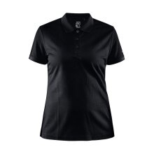 Craft Sport-Polo Core Unify (funktionelles Recyclingpolyester) schwarz Damen