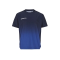 Craft Sport-Tshirt Evolve 2.0 Structured Graphic Jersey (elastisches Material) navyblau/blau Kinder