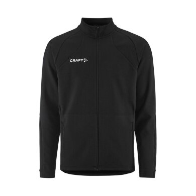 Craft Trainingsjacke Extend 2.0 Full Zip (moderner Look, sehr elastisches Material) schwarz Herren