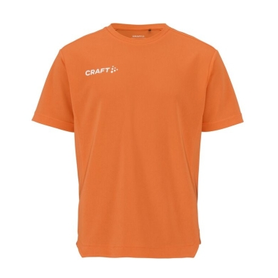 Craft Sport-Tshirt Evolve 2.0 Structured Jersey (strapazierfähig, leicht) orange Kinder