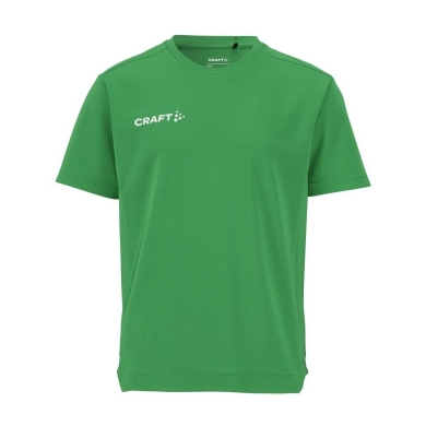 Craft Sport-Tshirt Evolve 2.0 Structured Jersey (strapazierfähig, leicht) grün Kinder