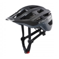 Cratoni Fahrradhelm AllRace schwarz/grau matt