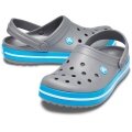 Crocs Sandale Crocband Clog charcoalgrau/ocean Herren/Damen
