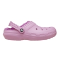 Crocs Sandale Classic Lined Clog (mit Innenfutter) pink - 1 Paar