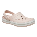 Crocs Sandale Crocband Clog pink/weiss Damen