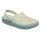 Crocs Sandale InMotion Clog (superweich, leicht, hoher Tragekomfort) beige/blau - 1 Paar