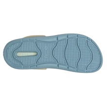 Crocs Sandale InMotion Clog (superweich, leicht, hoher Tragekomfort) beige/blau - 1 Paar
