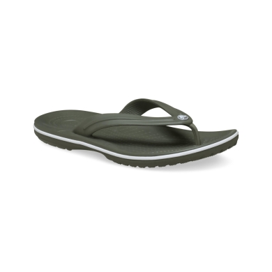 Crocs Zehensandalen Crocband Flip olivegrün - 1 Paar