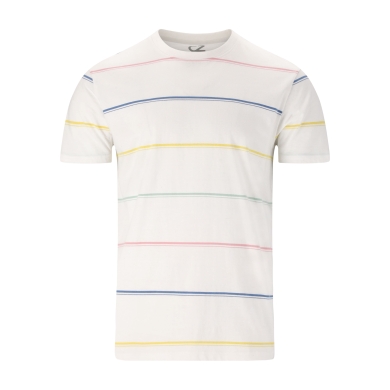 Cruz Freizeit-Tshirt Austin Striped (Baumwolle) weiss Herren
